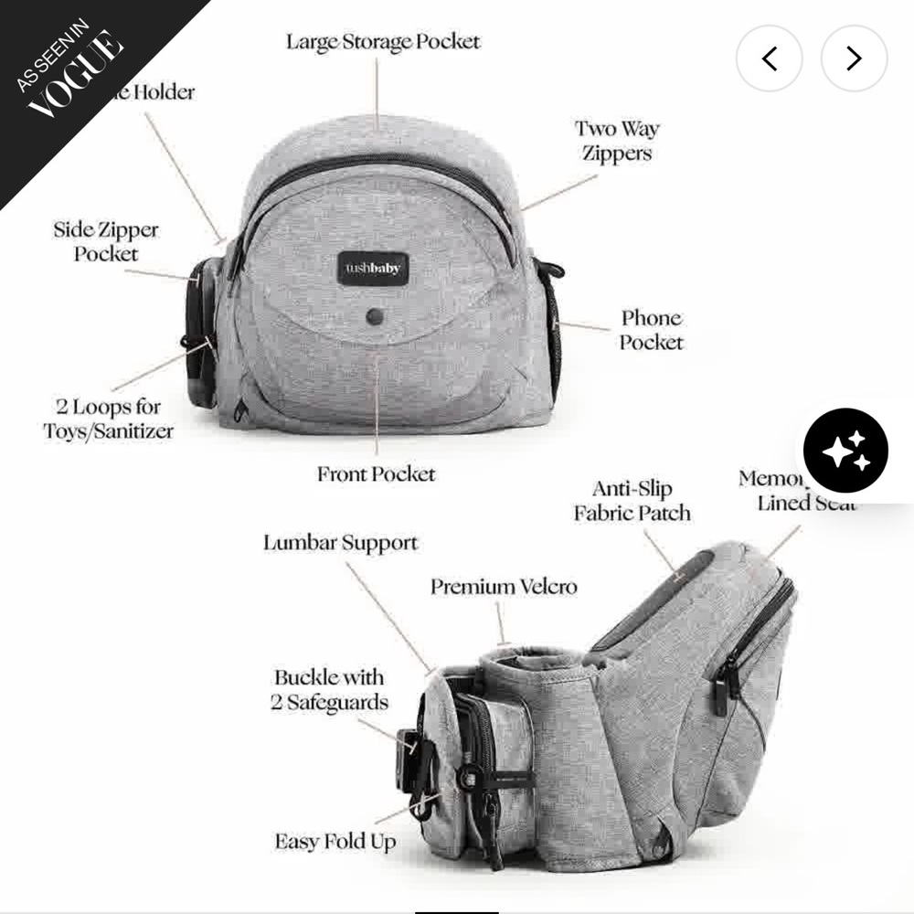 TushBaby Hip Seat
